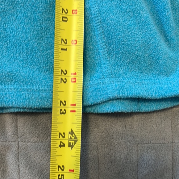 The North Face Fleece Pullover Sweatshirt, Blue, Turquoise, Size M - Picture 9 of 9